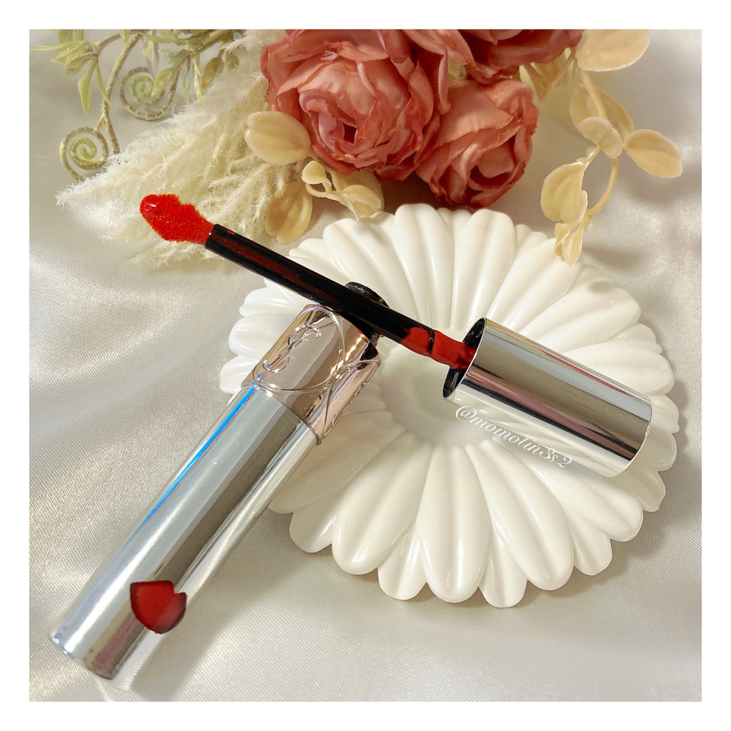 ヴォリュプテ ウォーター カラーバーム/YVES SAINT LAURENT BEAUTE/口紅を使ったクチコミ(2枚目)