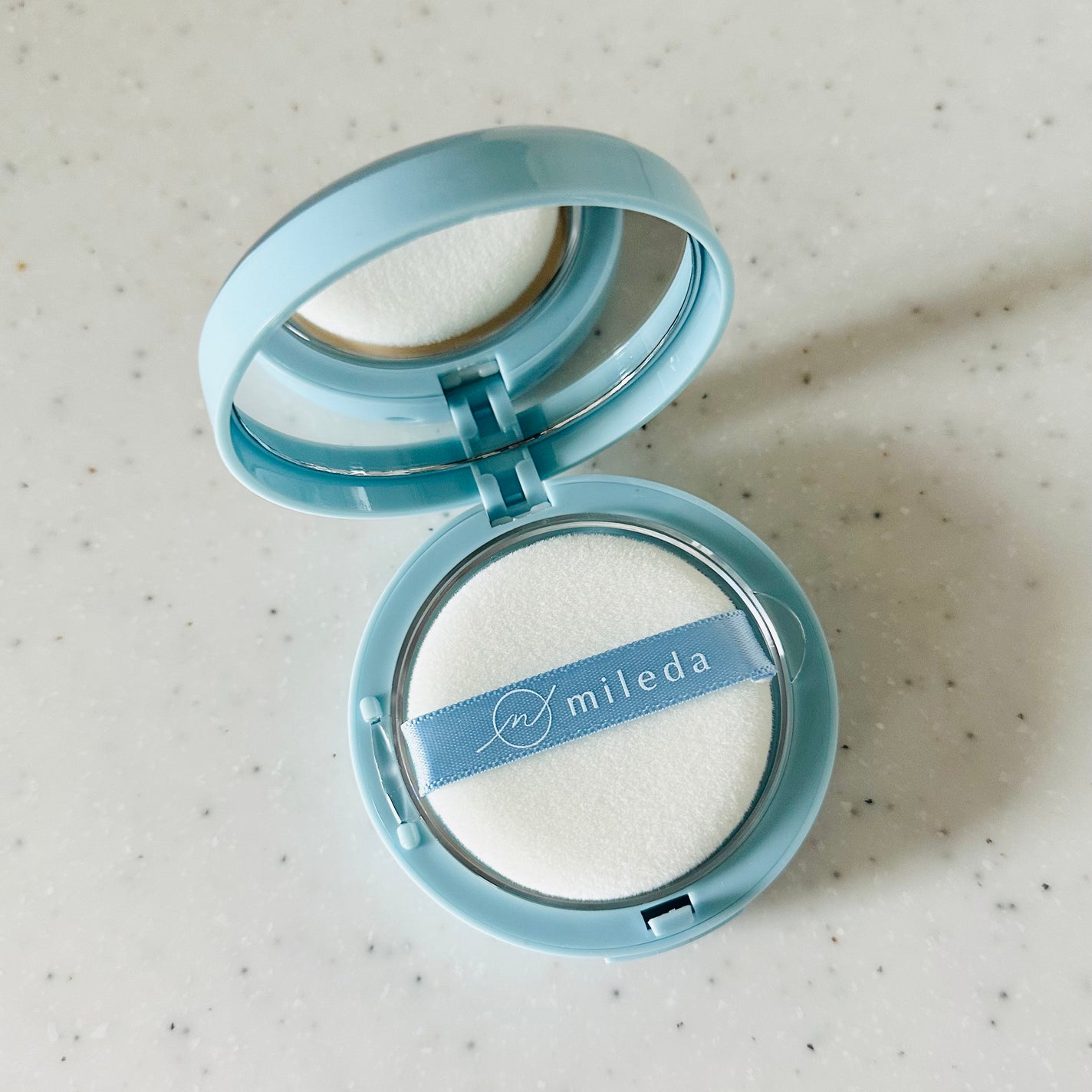 スムースフィットファンデーション/mileda/パウダーファンデーションを使ったクチコミ(6枚目)