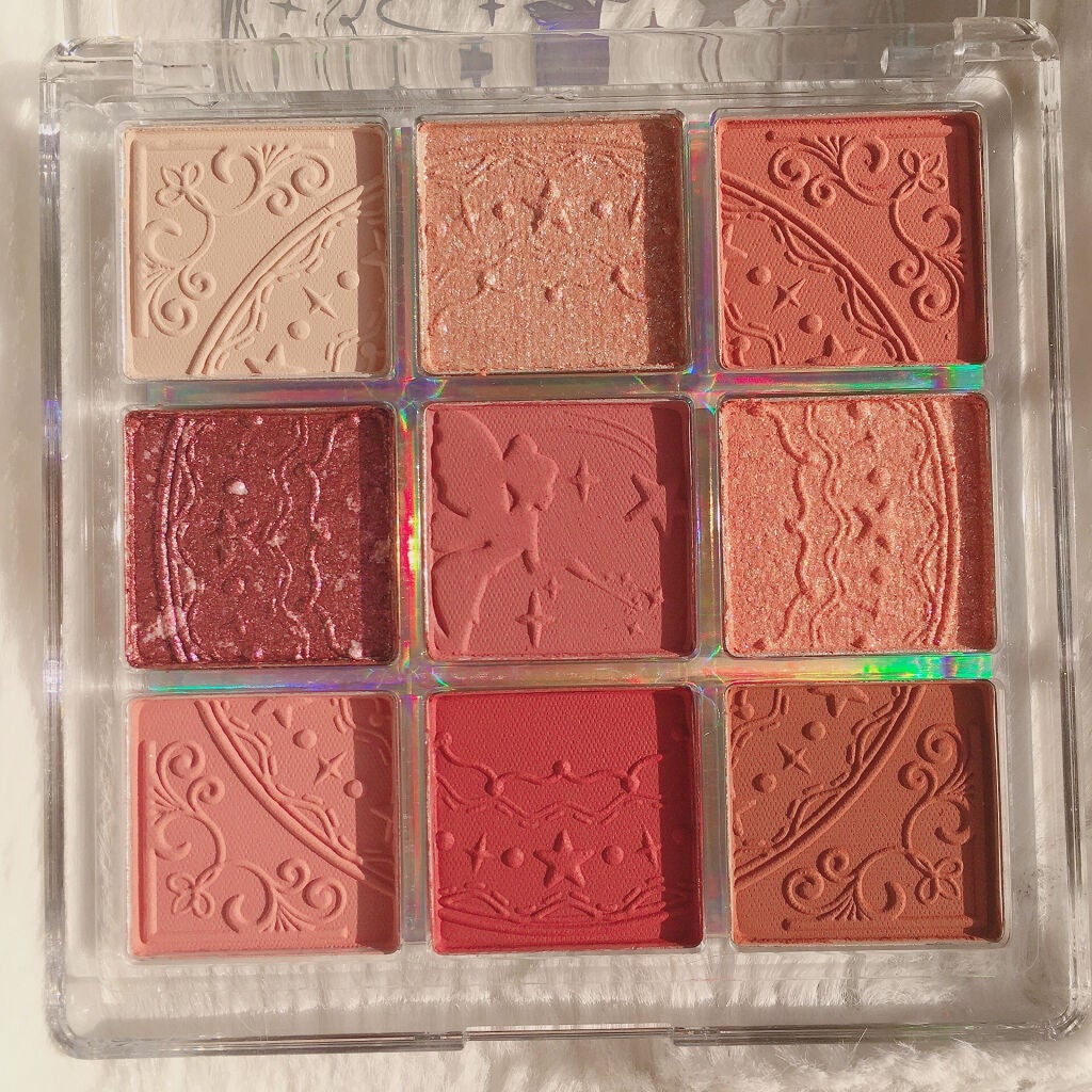 クォーツ 9色アイシャドウパレット(ドリームランドアイシャドウ)/ZEESEA/アイシャドウパレットを使ったクチコミ(4枚目)