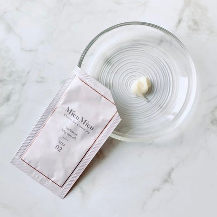 とぅるんて ファーストブースター/MieuMieu/洗い流すヘアトリートメントを使ったクチコミ(3枚目)