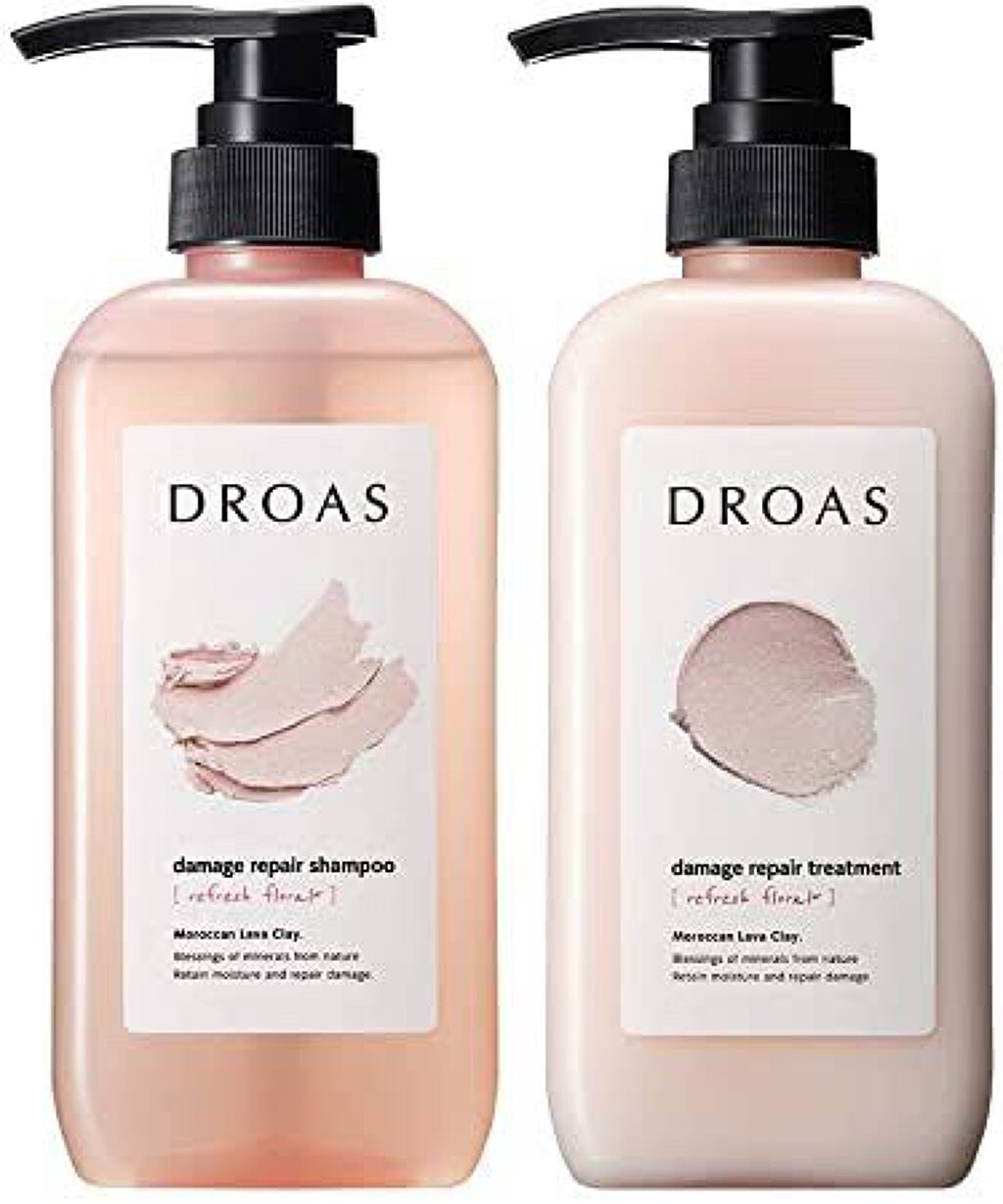 ダメージリペアシャンプー／トリートメント/DROAS/市販シャンプーを使ったクチコミ（1枚目）