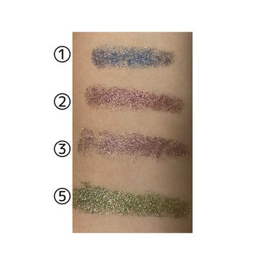 URGLAM　SPARKLE EYESHADOW/U R GLAM/シングルアイシャドウを使ったクチコミ（2枚目）