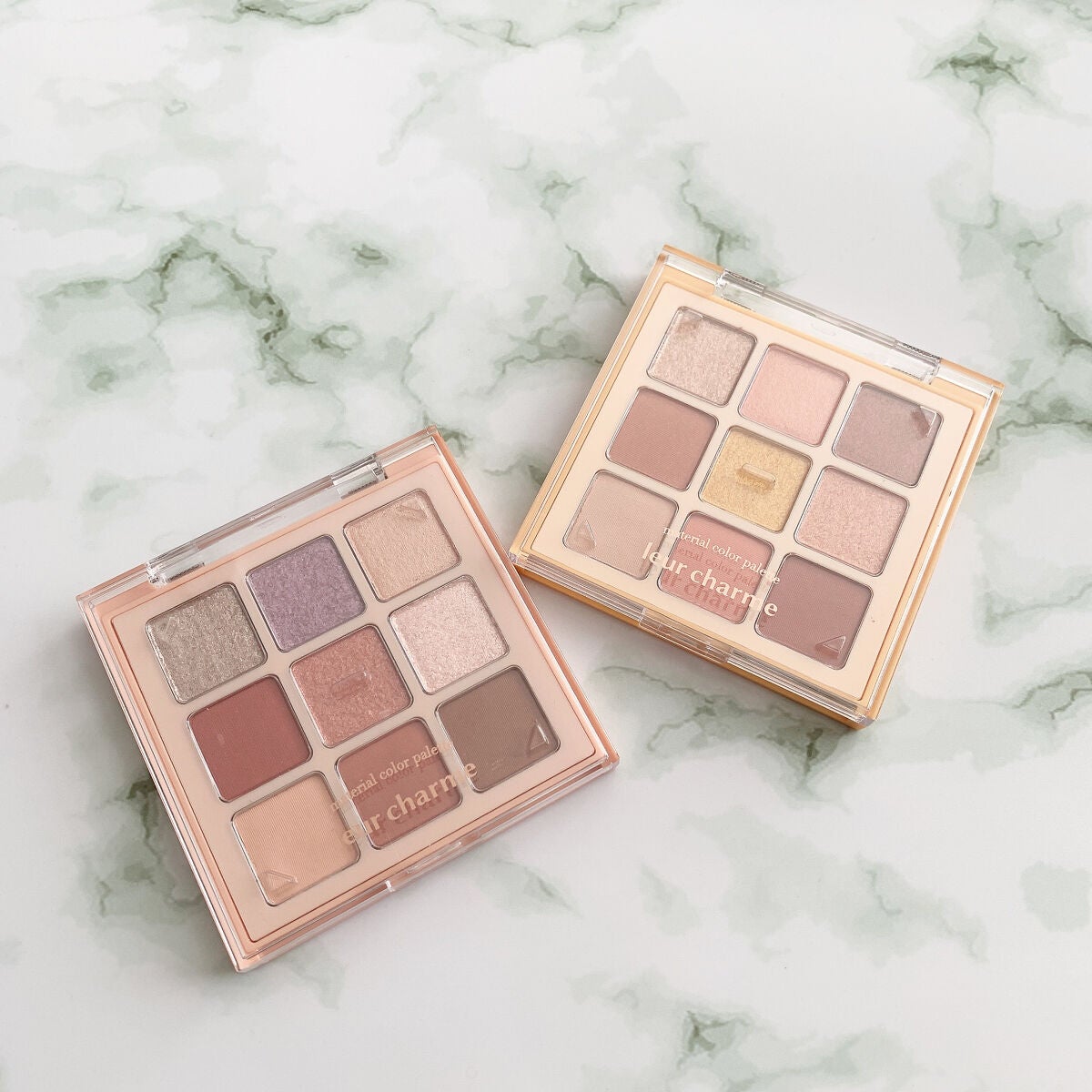マテリアルカラーパレット/leur charme/アイシャドウパレットを使ったクチコミ(1枚目)