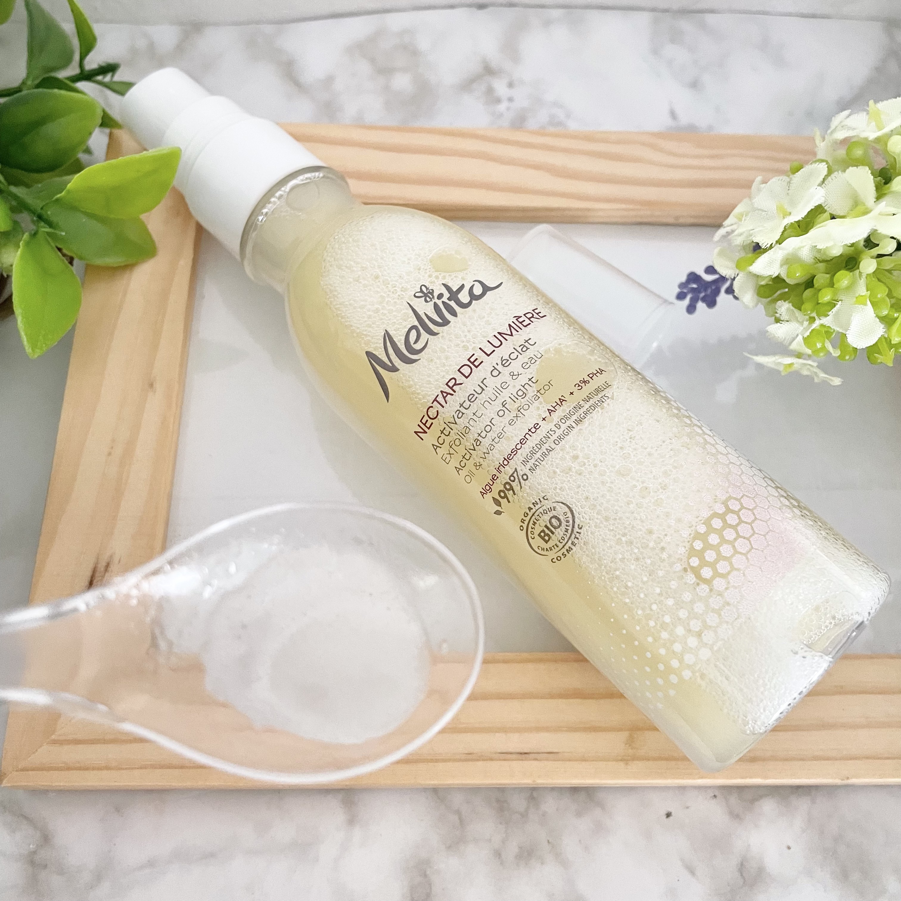 ネクターデルミエール アクティベーターオイルウォーター/Melvita/化粧水を使ったクチコミ（2枚目）