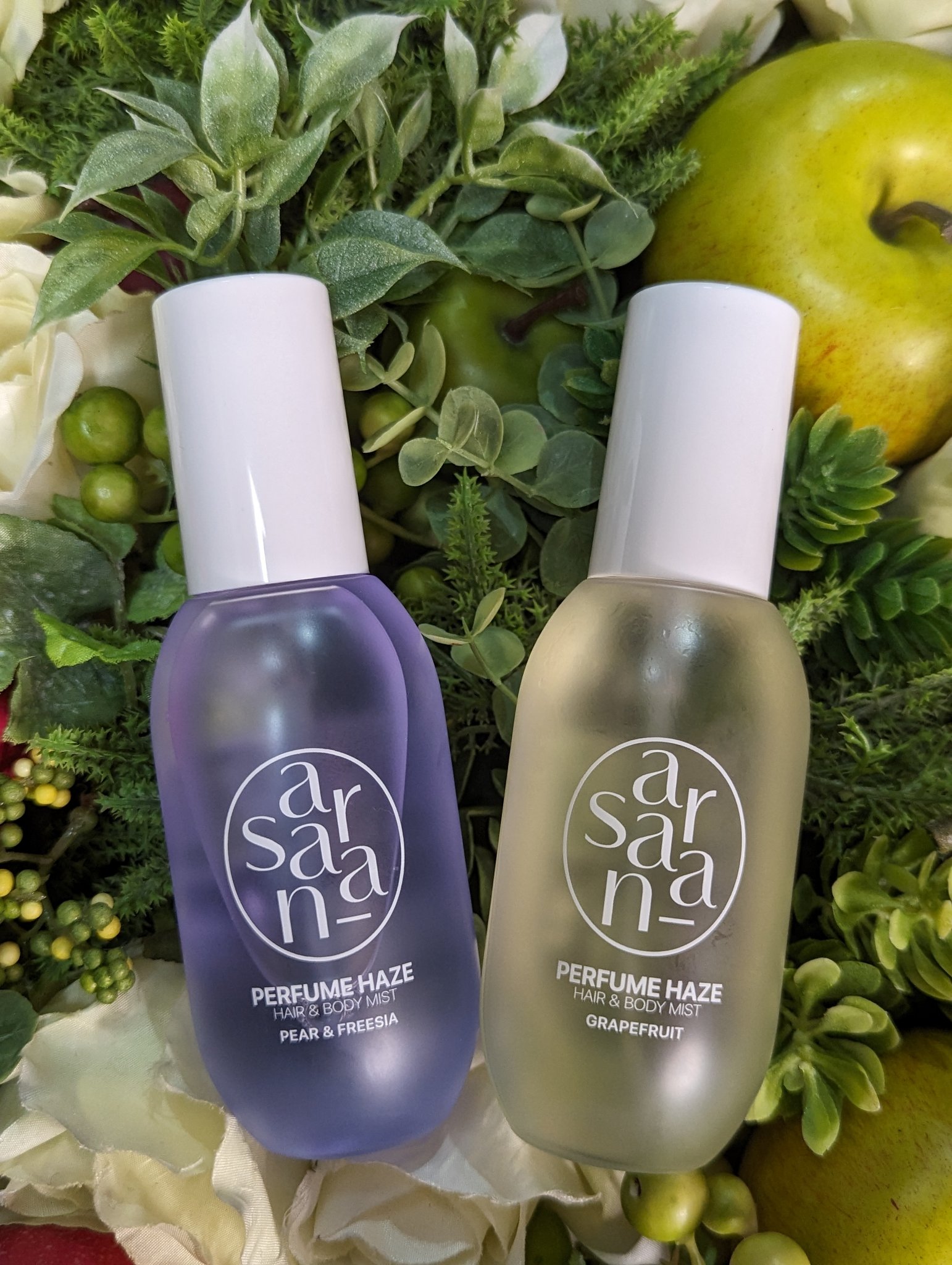 パフュームヘイズ ヘア&ボディミスト グレープフルーツ/SARANARA/ヘアミストを使ったクチコミ（2枚目）
