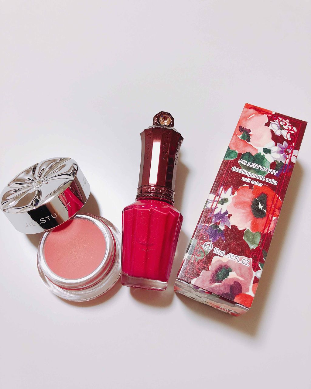 ダズリングマット ネイルズ 95 beating heart/JILL STUART/マニキュアを使ったクチコミ（1枚目）