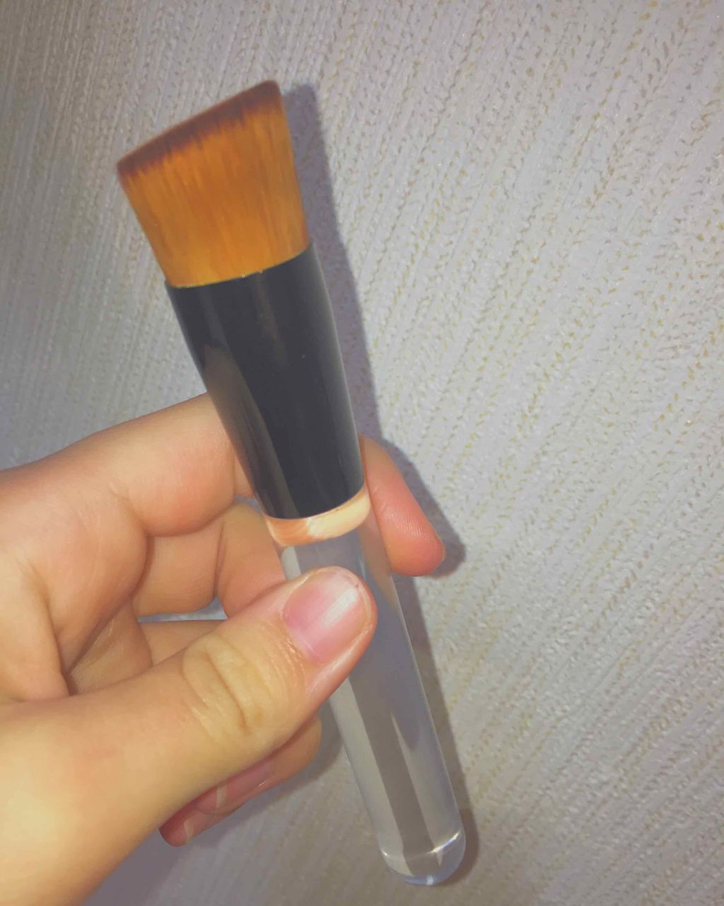 ファンデーションブラシ　No.6/DAISO/メイクブラシを使ったクチコミ（2枚目）