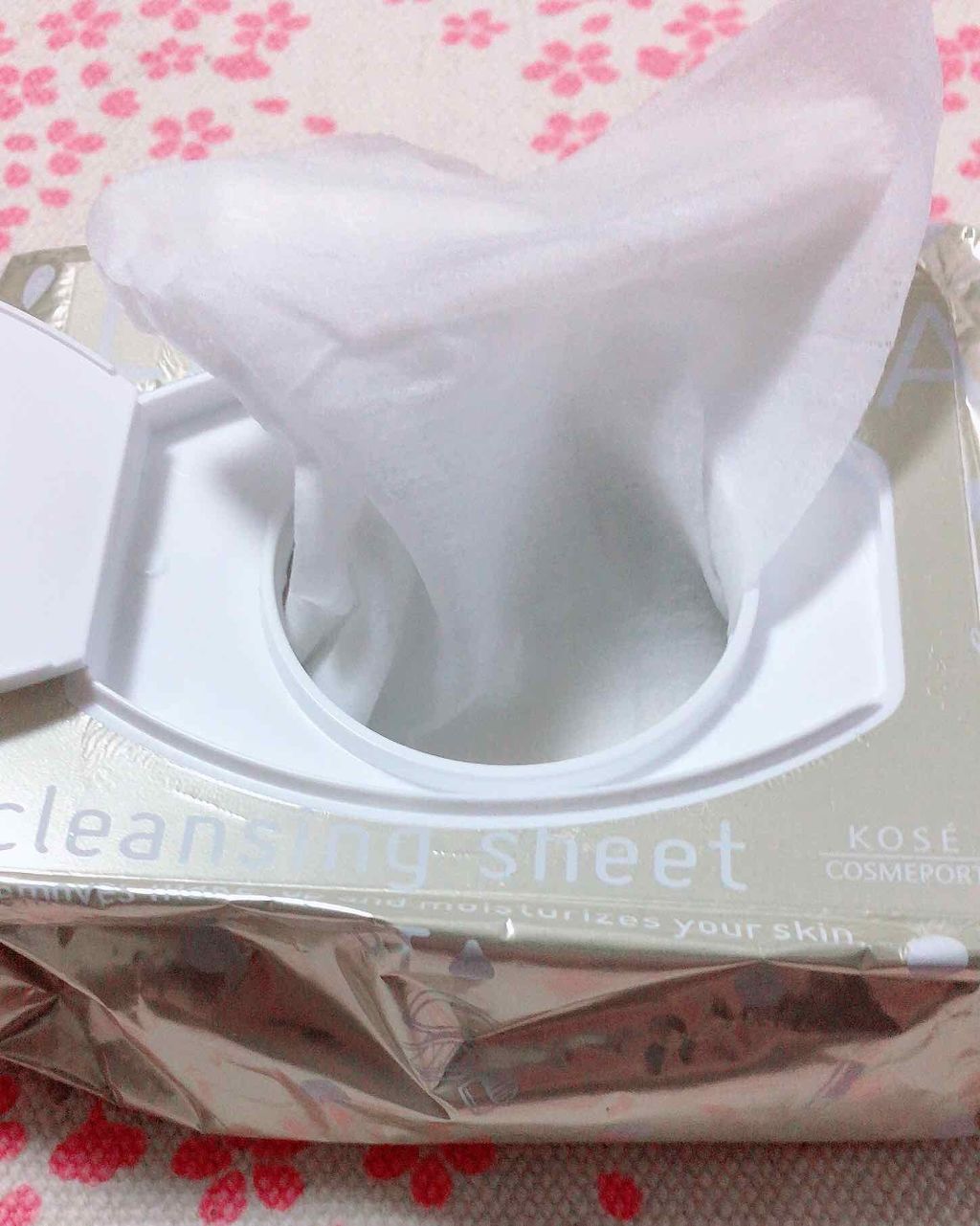 うるおいクレンジングシート オイルイン/ラチェスカ/クレンジングシートを使ったクチコミ（3枚目）