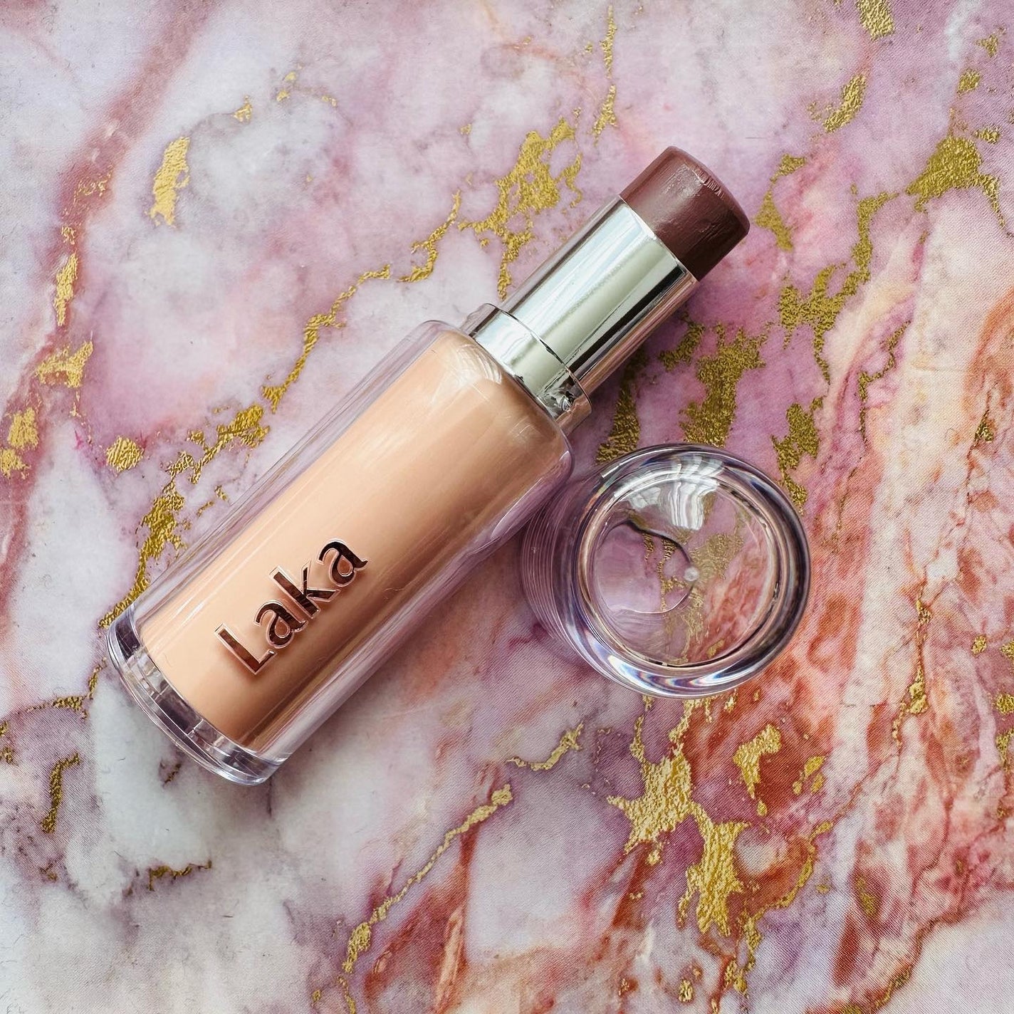 ボンディンググロウリップスティック/Laka/口紅を使ったクチコミ(1枚目)