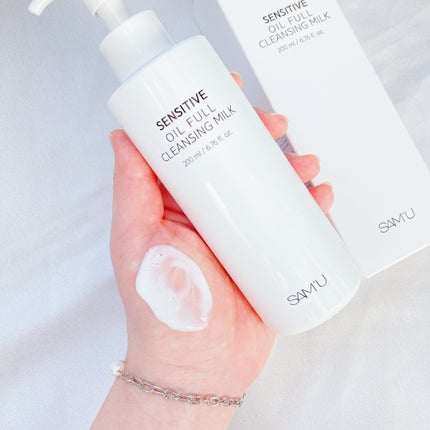 センシティブオイルフルクレンジングミルク/SAM'U/ミルククレンジングを使ったクチコミ(1枚目)