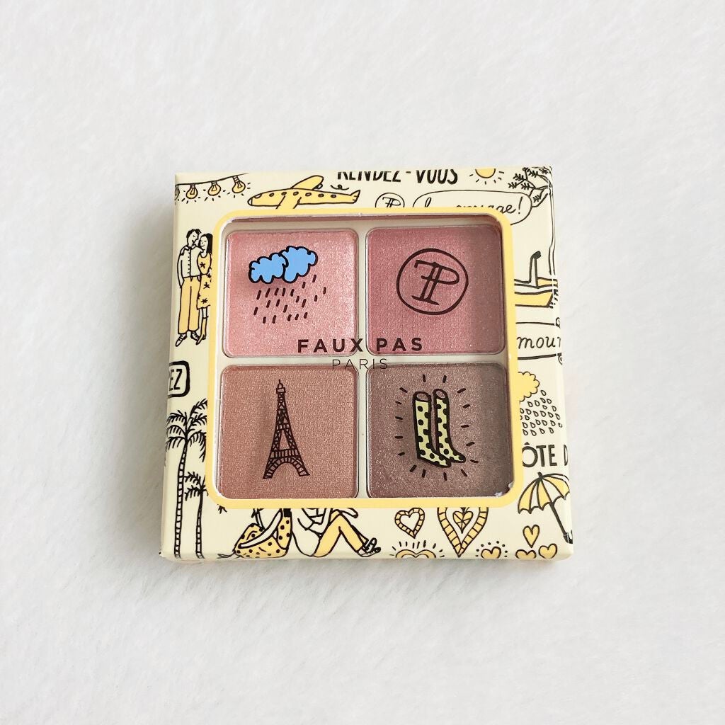 MOTD シャドーパレット/FAUX PAS PARIS/アイシャドウパレットを使ったクチコミ(1枚目)