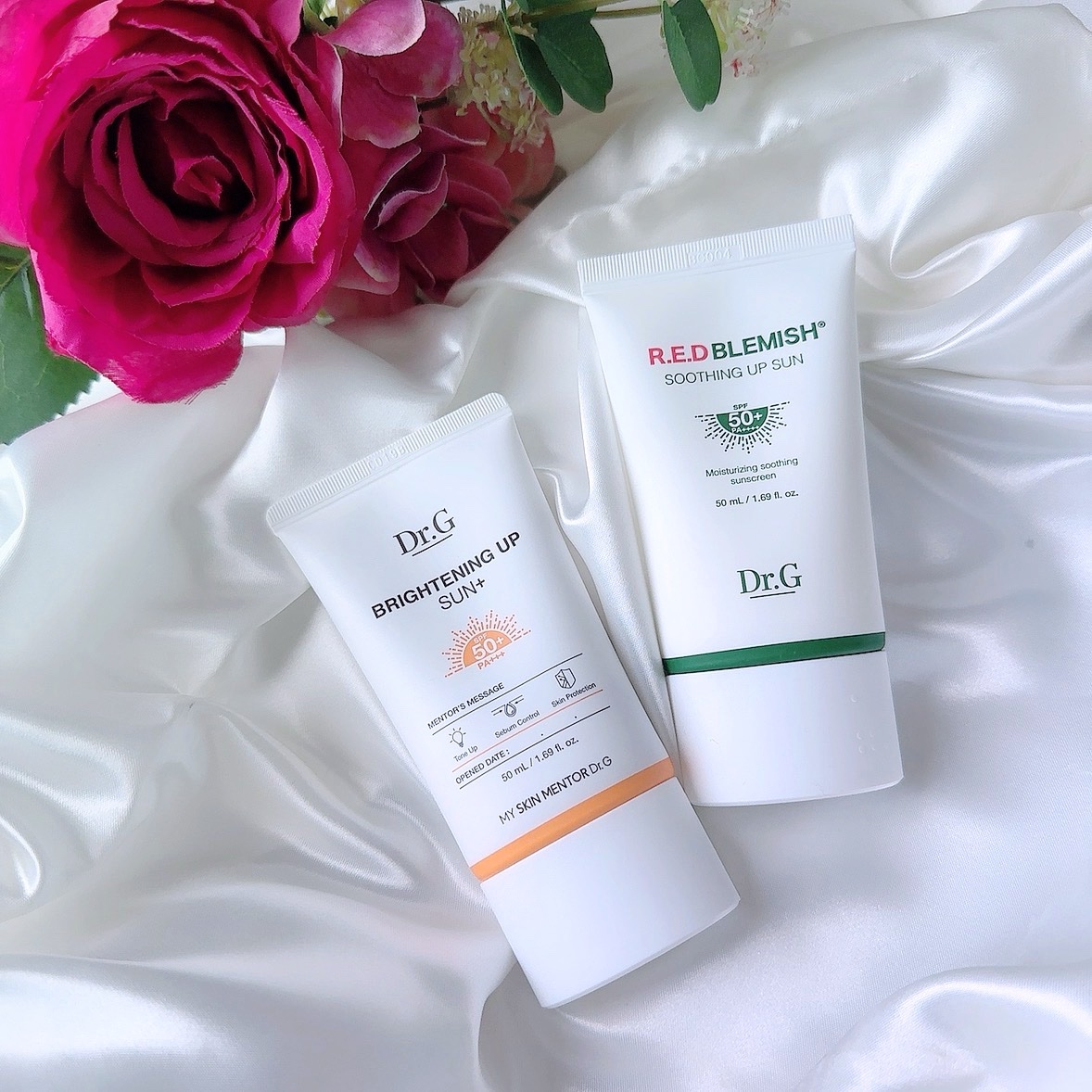 レッドブレミッシュスージングアップサン/Dr.G/日焼け止めクリームを使ったクチコミ（1枚目）