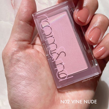 ベターザンチーク/rom&nd/パウダーチークを使ったクチコミ(10枚目)