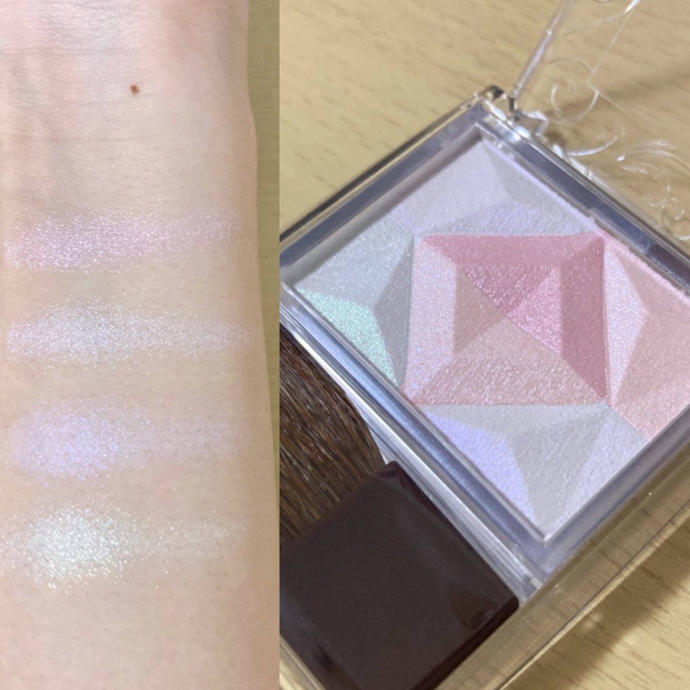 パールグロウハイライト/CEZANNE/ハイライト・シェーディングを使ったクチコミ(6枚目)