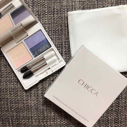 フローレスグロウ リッドテクスチャー アイシャドウ/CHICCA/アイシャドウパレットを使ったクチコミ(1枚目)