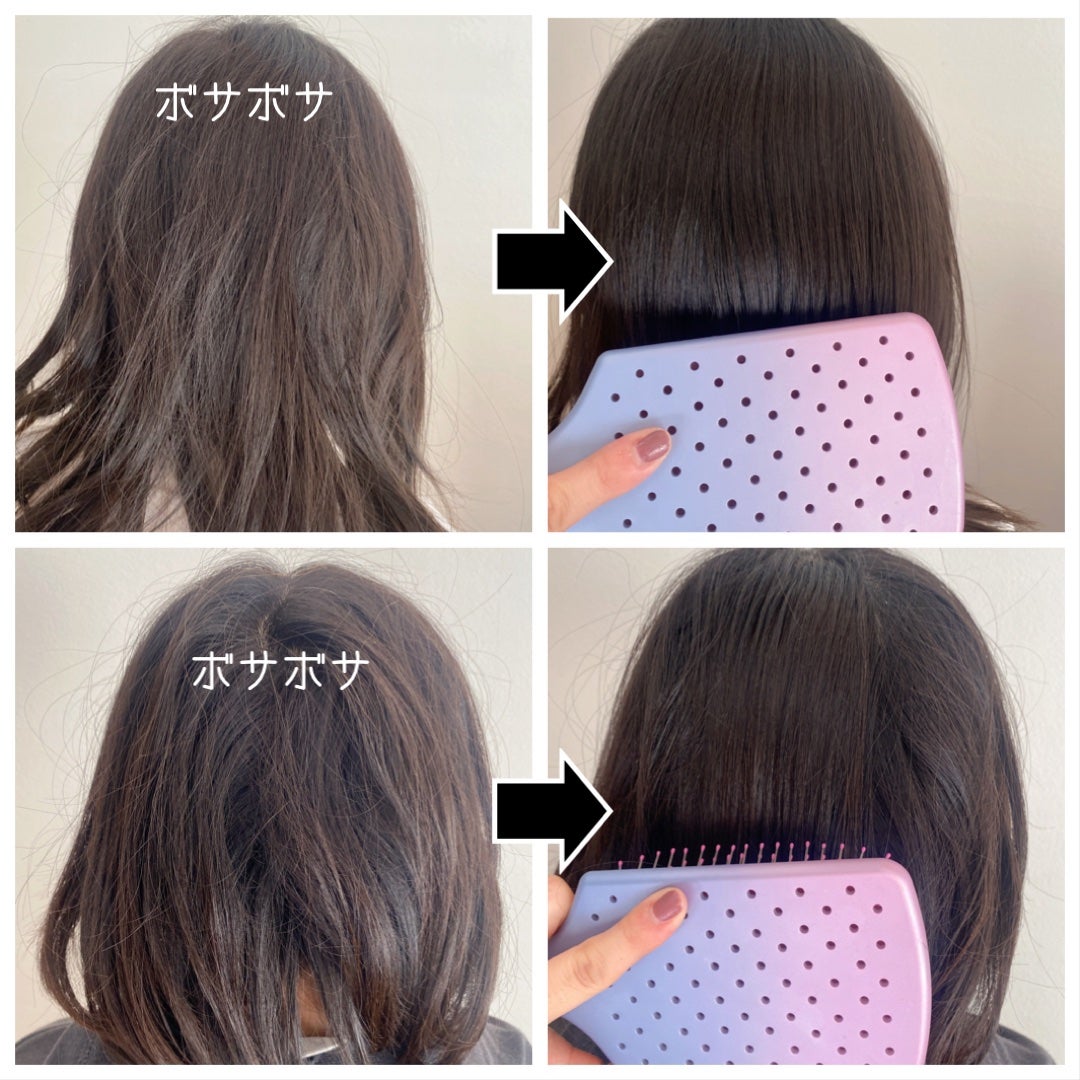 パドルディタングラー/ウェットブラシ/ヘアブラシを使ったクチコミ(3枚目)