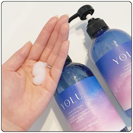 カームナイトリペアシャンプー/トリートメント/YOLU/市販シャンプーを使ったクチコミ(3枚目)