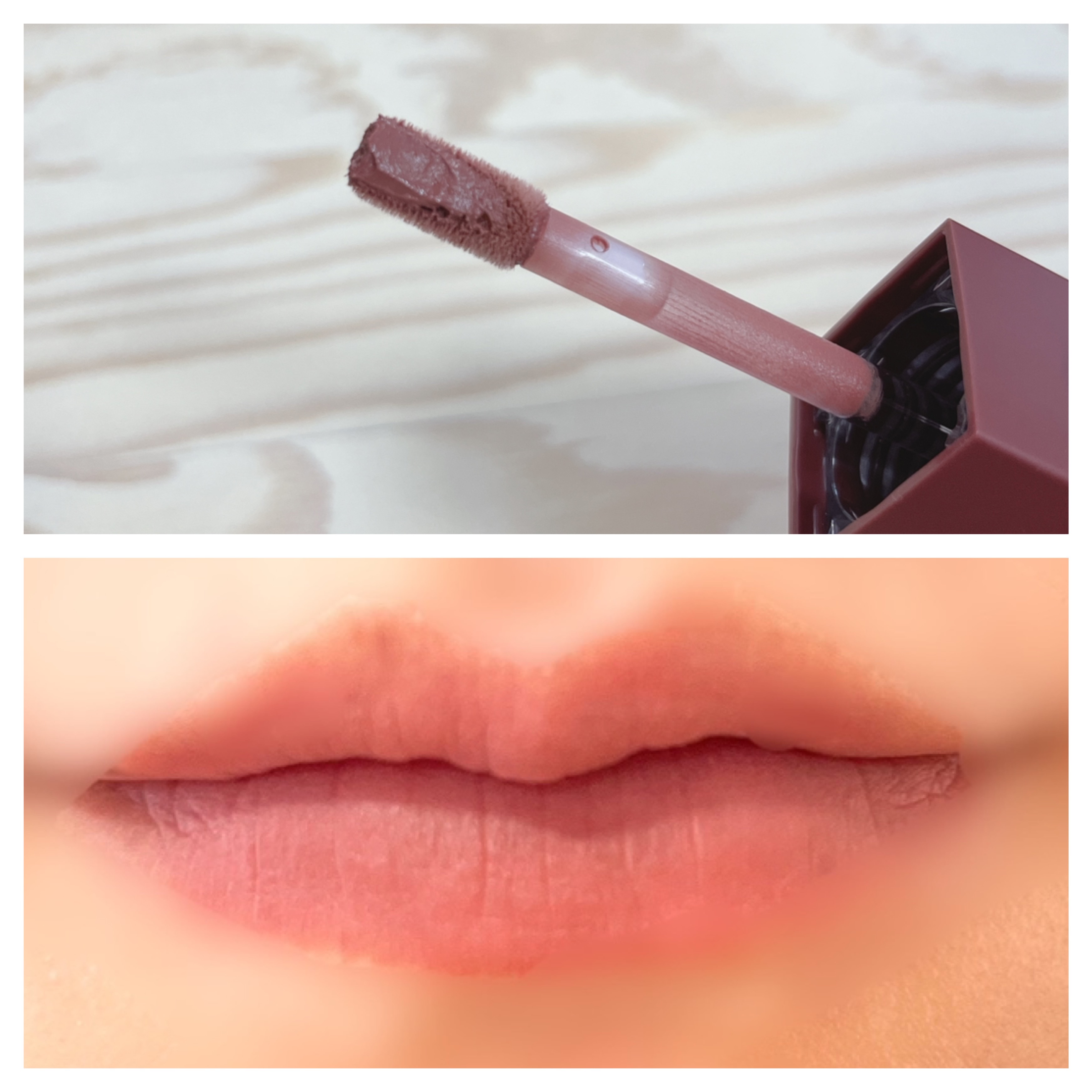 むっちリップR 102 うばわれローズ/b idol/口紅を使ったクチコミ（3枚目）