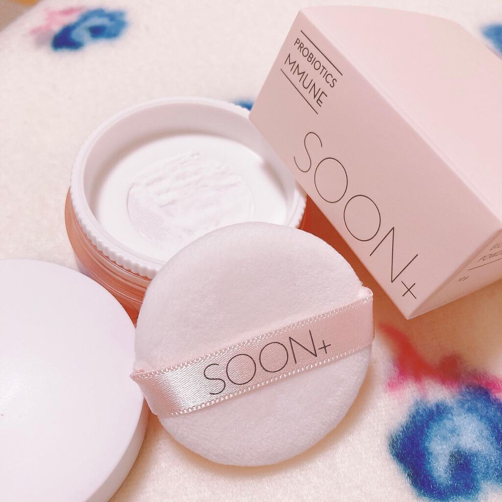 SOON+ プロバイオティクスミューンパウダー/soon+/ルースパウダーを使ったクチコミ(5枚目)