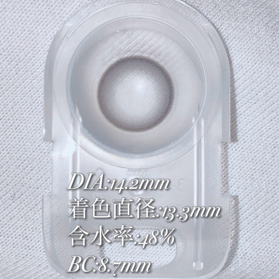 Moodnight 1day Mood Gray/OLENS/ワンデー（１DAY）カラコンを使ったクチコミ（3枚目）