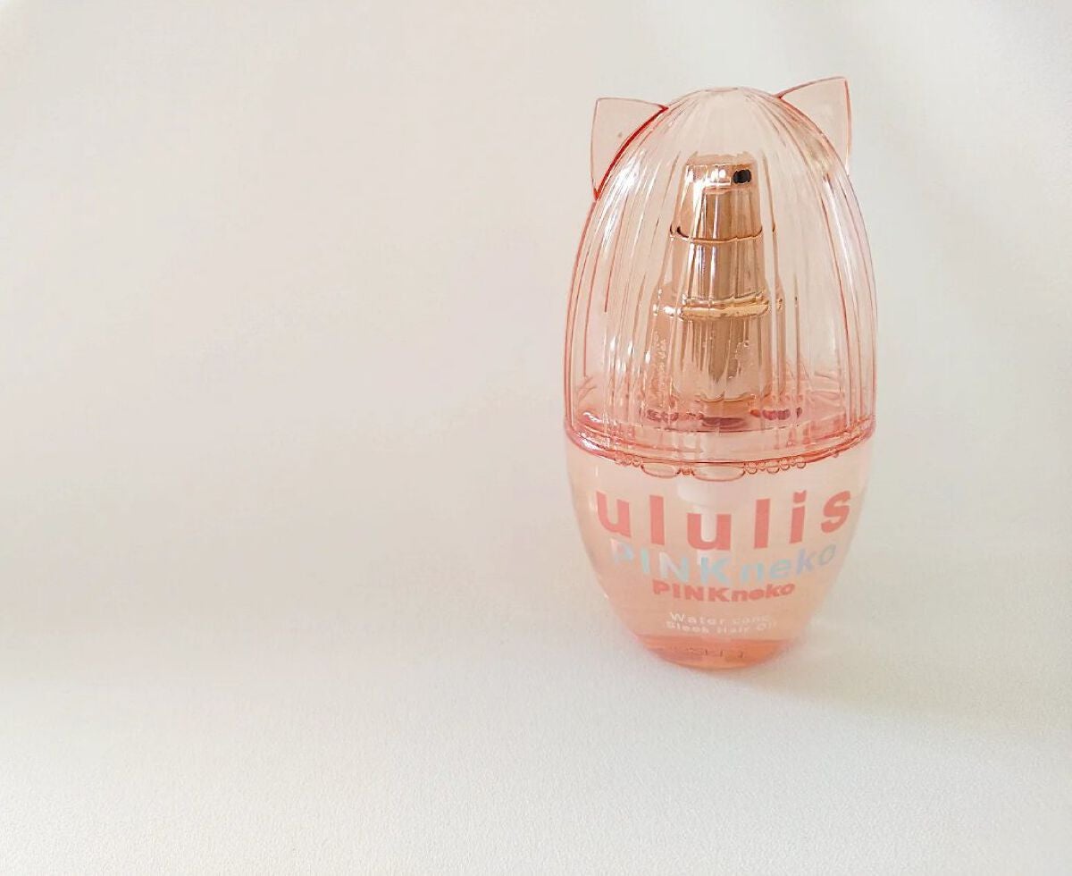 ウルリス ピンクネコ ウォーターコンク スリーク ヘアオイル/ululis/ヘアオイルを使ったクチコミ(1枚目)