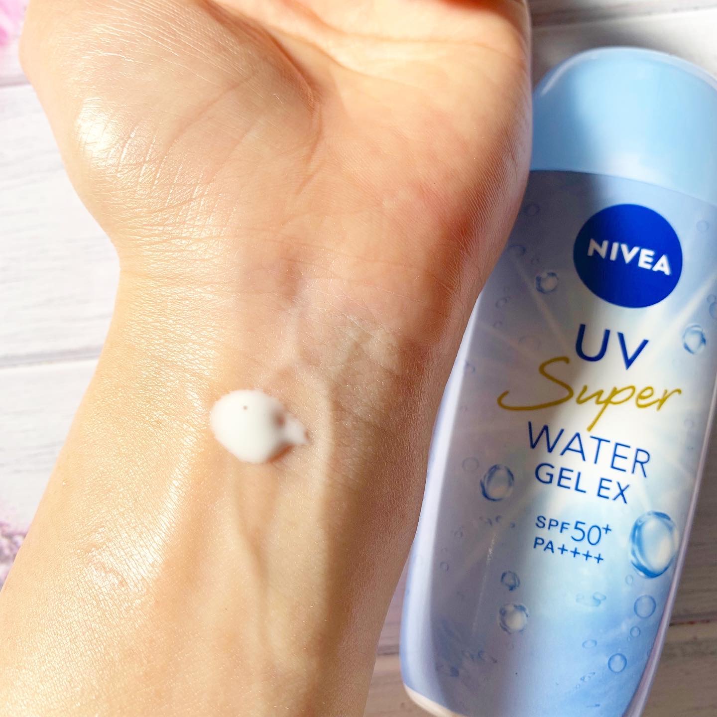 ニベアUV ウォータージェルEX/ニベア/日焼け止めジェルを使ったクチコミ（3枚目）