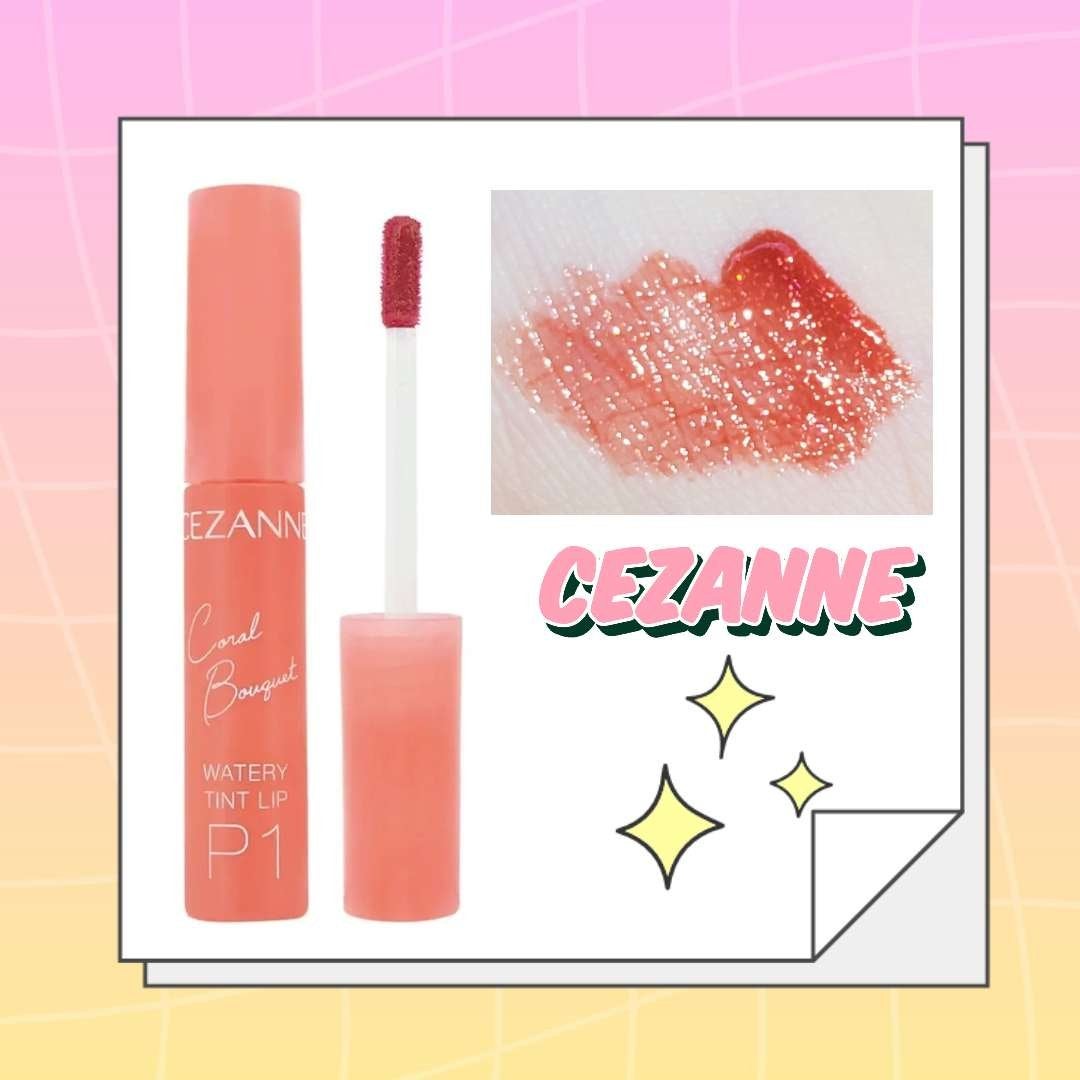 ウォータリーティントリップ/CEZANNE/リップティントを使ったクチコミ(1枚目)