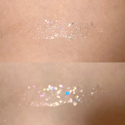 スピングリッターリキッドアイグロー/AMIOK/グリッターを使ったクチコミ(3枚目)