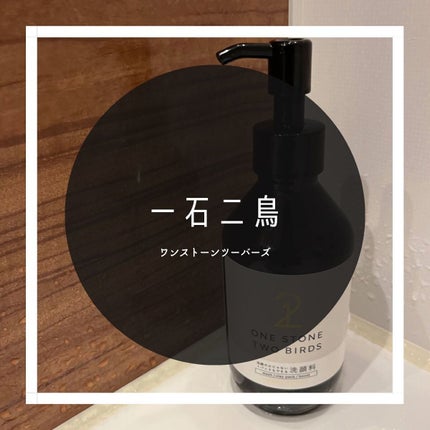 洗顔だけじゃない+パックもできる洗顔料/ONE STONE TWO BIRDS/その他洗顔料を使ったクチコミ(1枚目)