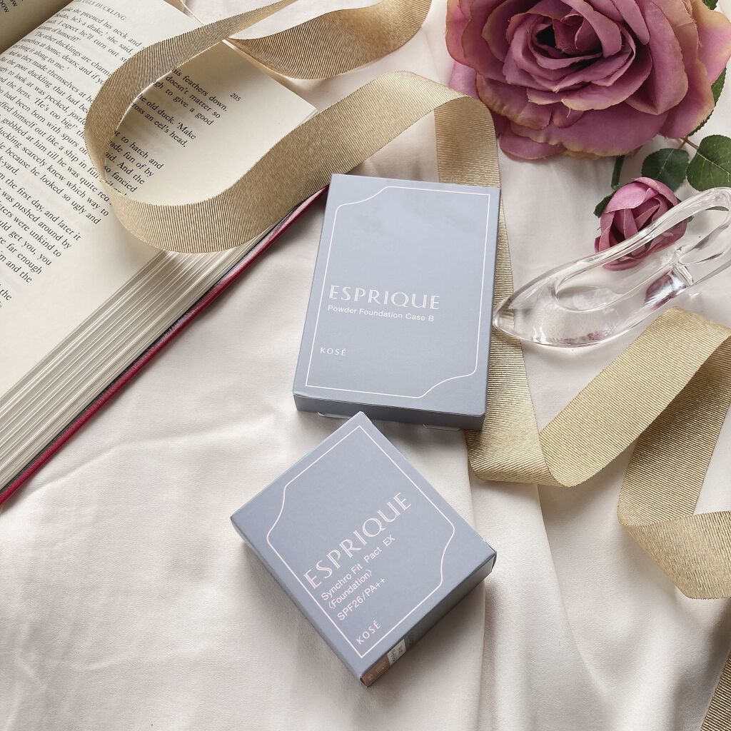 シンクロフィット パクト EX/ESPRIQUE/パウダーファンデーションを使ったクチコミ(5枚目)