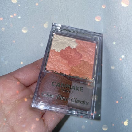 グロウフルールチークス/キャンメイク/パウダーチークを使ったクチコミ(1枚目)