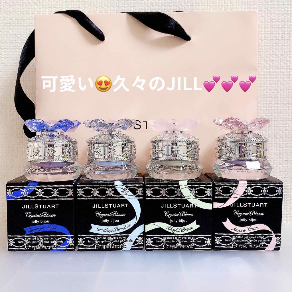 ジルスチュアート クリスタルブルーム ジェリービジュー/JILL STUART/ジェル・クリームアイシャドウを使ったクチコミ(1枚目)