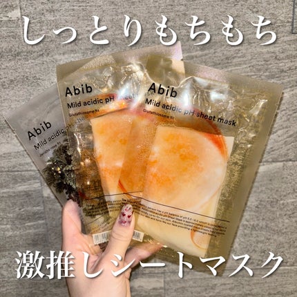 弱酸性pHシートマスク ハニーフィット/Abib /シートマスク・パックを使ったクチコミ(1枚目)