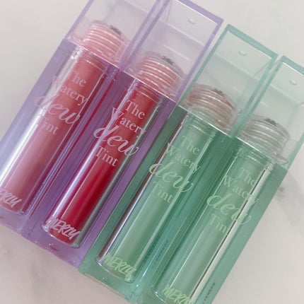 ザ ウォータリーデューティント/MERZY/リップティントを使ったクチコミ(2枚目)