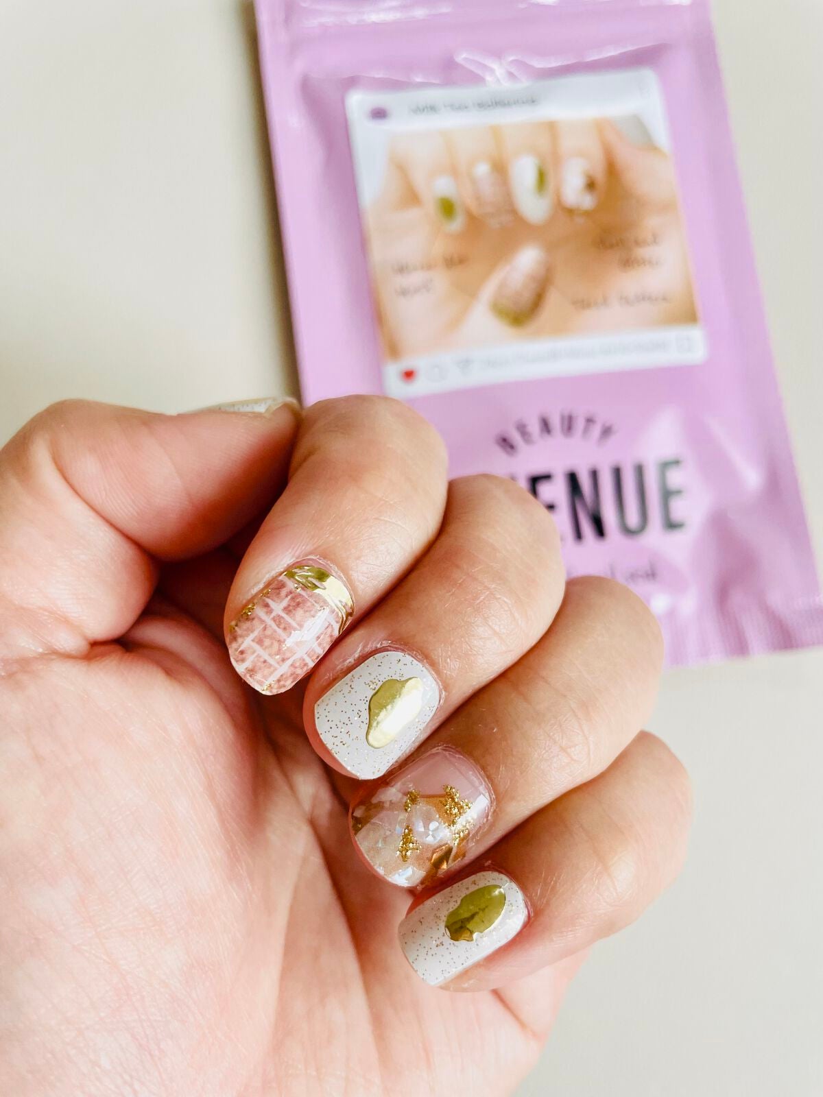 リアルジェルネイルシール/BEAUTY AVENUE/ネイルシールを使ったクチコミ(1枚目)