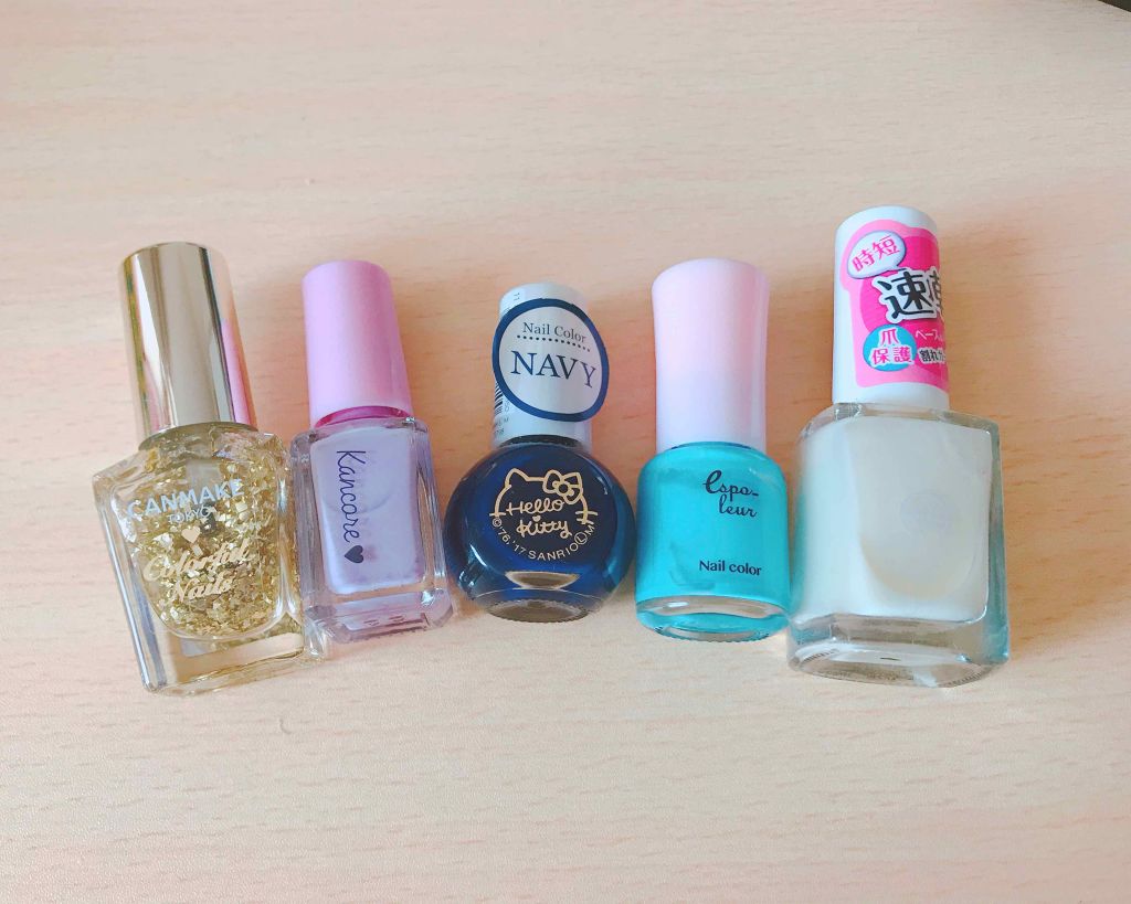 カラフルネイルズ/キャンメイク/マニキュアを使ったクチコミ(2枚目)