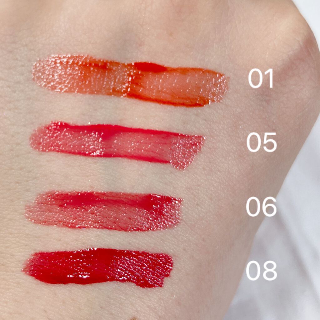 デュイフルウォーターティント/rom&nd/リップティントを使ったクチコミ(2枚目)