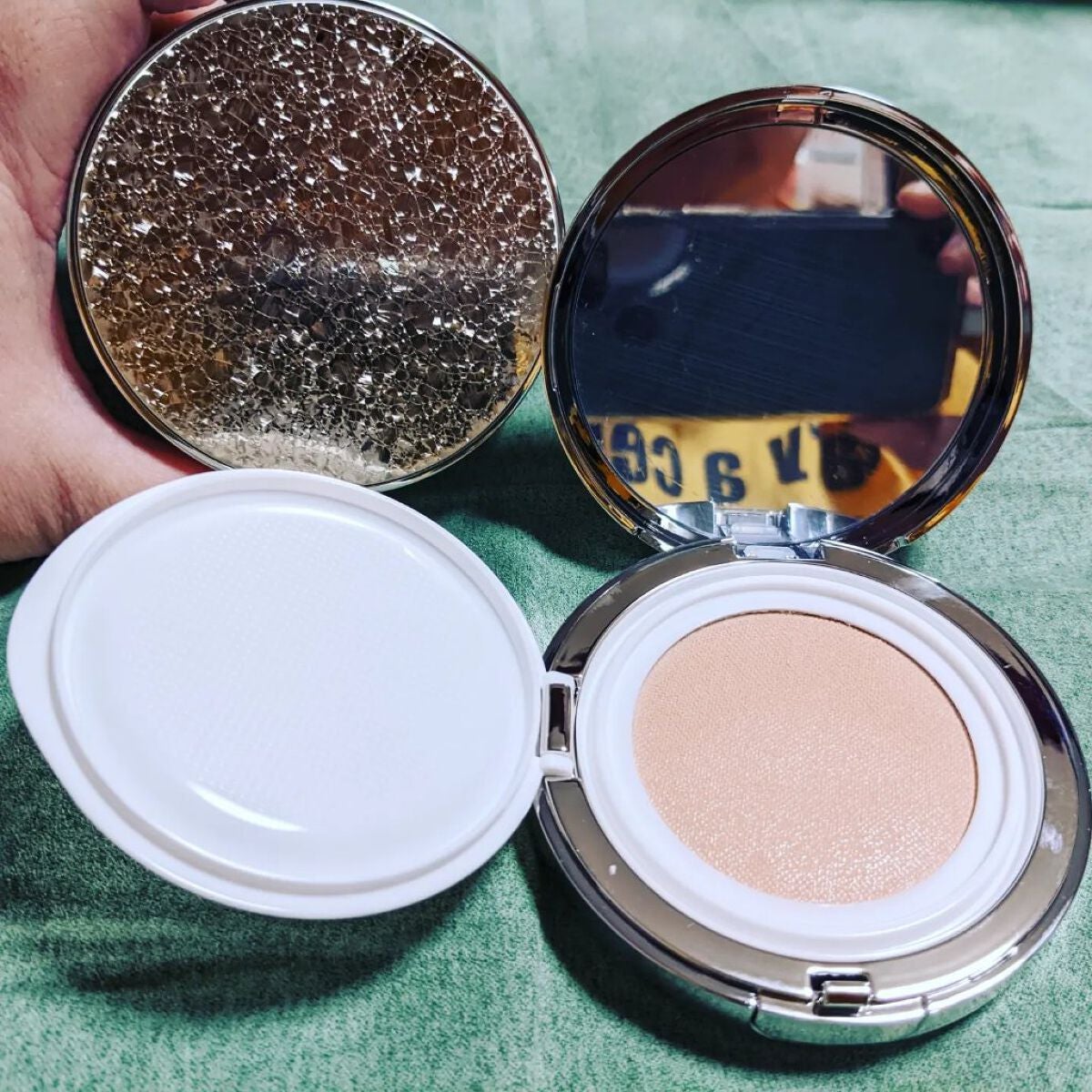 グリーミングテンションパクト/2aN/クリーム・エマルジョンファンデーションを使ったクチコミ(1枚目)