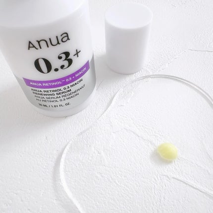 レチノール0.3 ナイアシンリニューイングセラム/Anua/美容液を使ったクチコミ(2枚目)