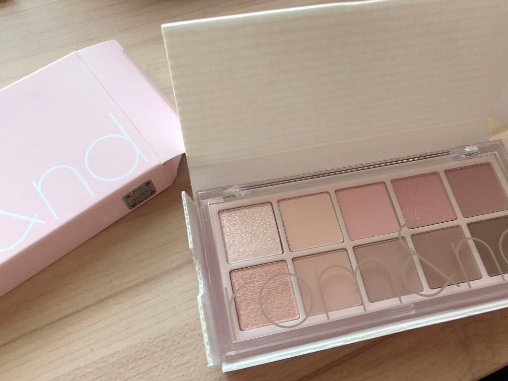 ベターザンパレット/rom&nd/アイシャドウパレットを使ったクチコミ(1枚目)