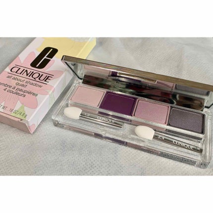 オール アバウト シャドウ クワッド/CLINIQUE/アイシャドウパレットを使ったクチコミ(1枚目)