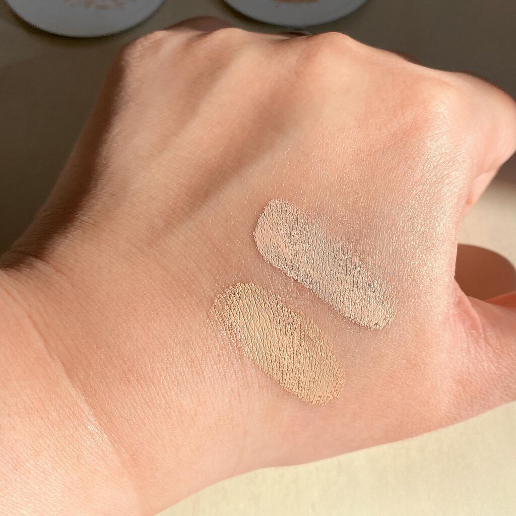 ピュアカーミングシカ クッションファンデーション/BY ECOM/クッションファンデーションを使ったクチコミ（2枚目）