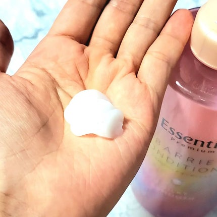 エッセンシャルプレミアム バリアシャンプー・コンディショナー シルキー&スムース/エッセンシャル/市販シャンプーを使ったクチコミ(7枚目)