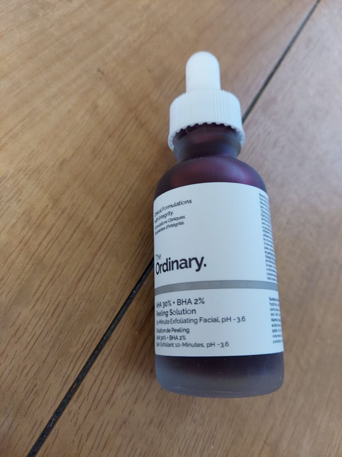 AHA 30% + BHA 2% Peeling Solution/The Ordinary/ピーリングを使ったクチコミ（1枚目）