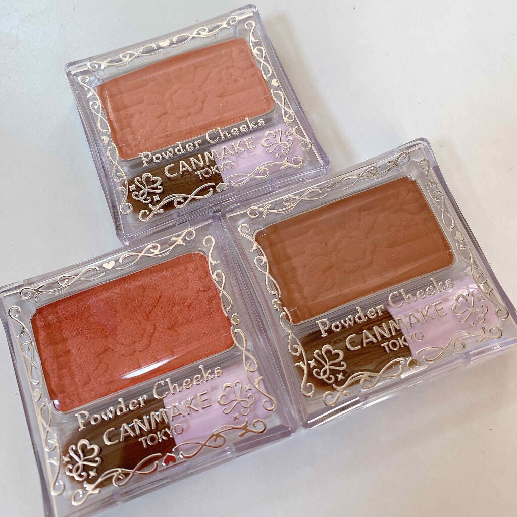 【旧品】パウダーチークス/キャンメイク/パウダーチークを使ったクチコミ(1枚目)