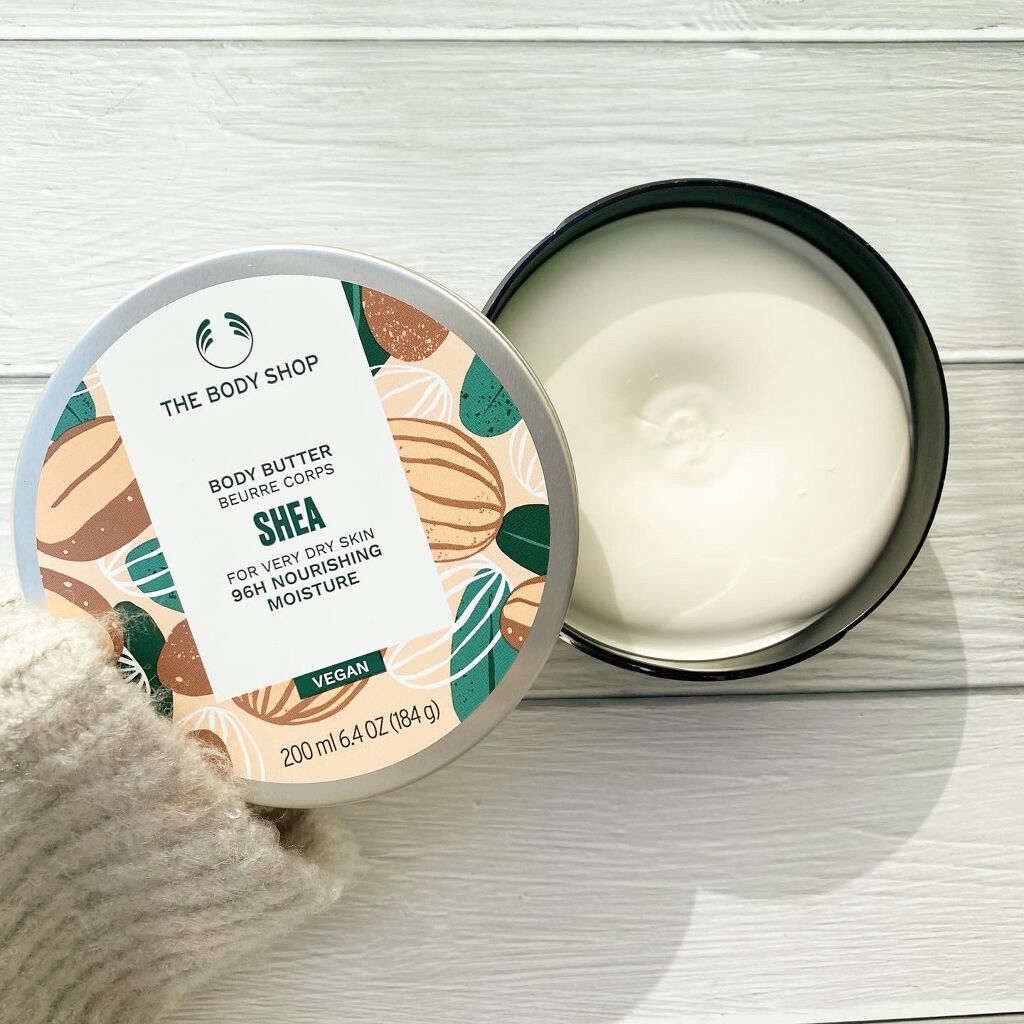 ボディバター シア/THE BODY SHOP/ボディクリームを使ったクチコミ(1枚目)