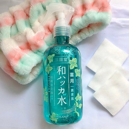 潤素肌 薬用和ハッカ水 (ミストタイプ)/コスメテックスローランド/ミスト状化粧水を使ったクチコミ(1枚目)