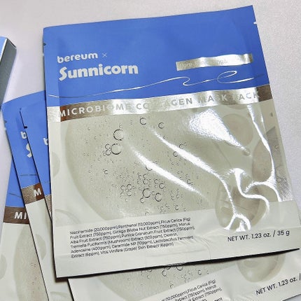 マイクロバイオームコラーゲンマスクパック/Sunnicorn/シートマスク・パックを使ったクチコミ(2枚目)