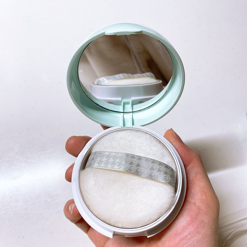 フェイスパウダー ハイカバー N クールUV/クリアラスト/プレストパウダーを使ったクチコミ（2枚目）