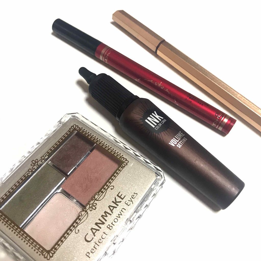 リキッドアイライナー ウォータープルーフ スーパーブラック/ドーリーウインク/リキッドアイライナーを使ったクチコミ（3枚目）